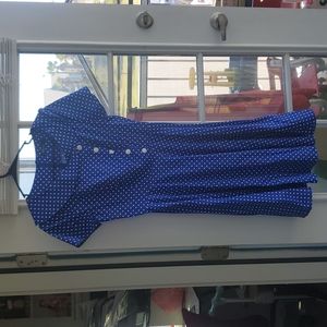 1950 style vintage dress midi length